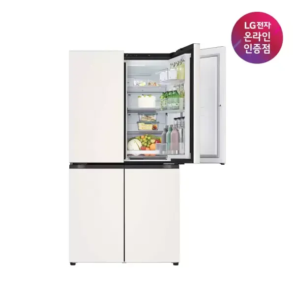[혜택가 197만대]LG 디오스 AI 오브제컬렉션 냉장고 (매직스페이스) T876MEE111 1등급 870L 4도어