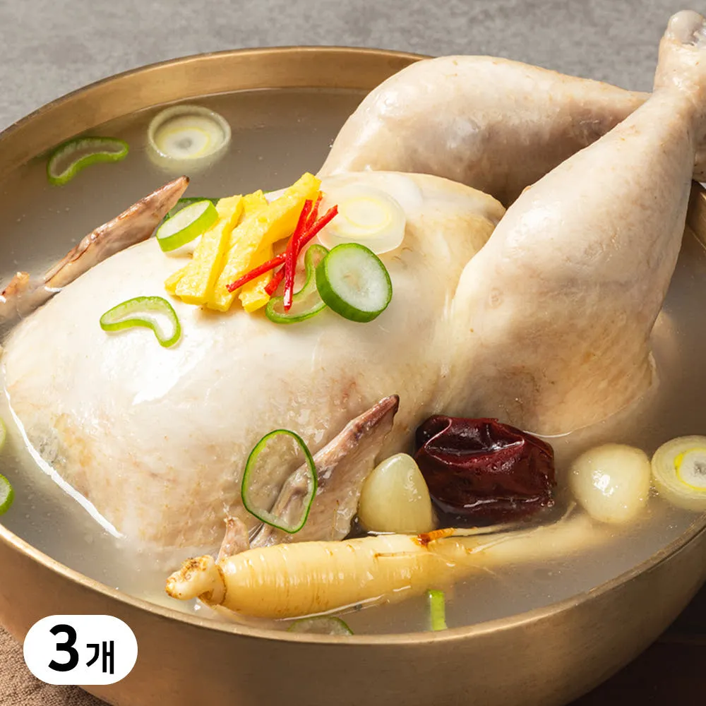 삼계탕 1kg 4팩 (실온보관)