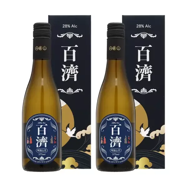 내변산 프리미엄 백제소주 28도 375ml x 2병