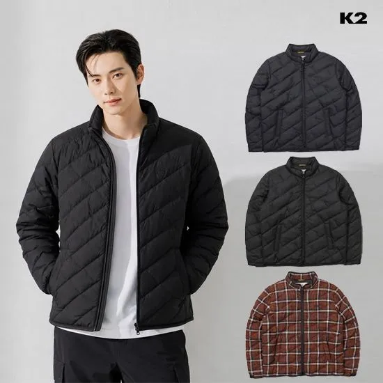 [K2][택가279,000] 이채민착용 KMU24541 남성 경량 구스다운 실크스타(SILKSTAR) WAVE PLUS : 롯데ON