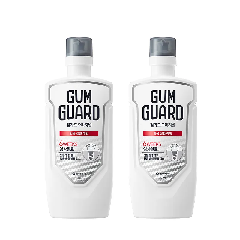 [검가드]가그린 검가드 오리지널 구강청결제 750ml x 2개 /3개/잇몸질환 치주질환 예방 : 롯데ON