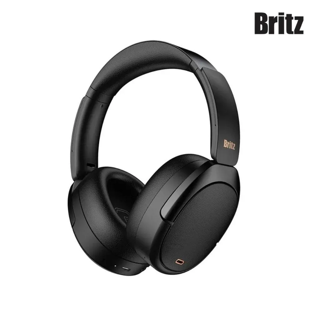 브리츠 BT6600ANC 블루투스 헤드폰 노이즈캔슬링 블랙