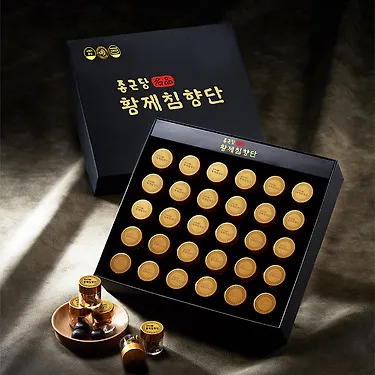 "추석 건강 선물" 종근당 명품 황제 침향단 30환 1세트 외 부모님 명절 선물 | 톡딜