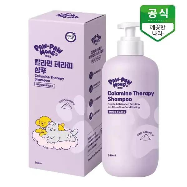 포포몽 칼라민/오트 테라피 샴푸 380ml x 1개