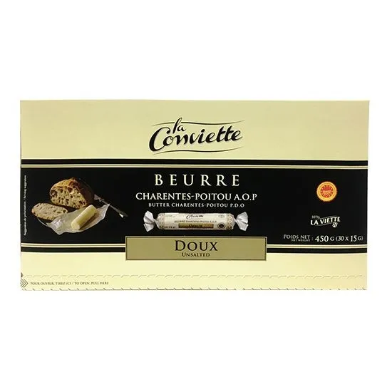 치즈·버터·유가공품 > 라공비에트 가염/무염버터 15g*30개 | 오늘의집 쇼핑
