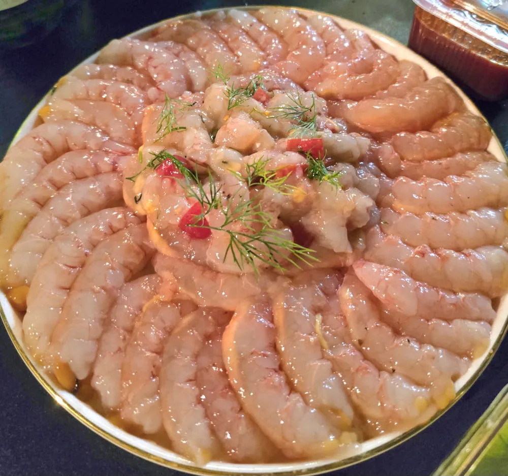 여수 산지직송 생물 달마새우 대 사이즈 500g