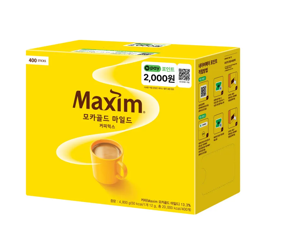 맥심 모카골드 마일드 커피믹스 402개입