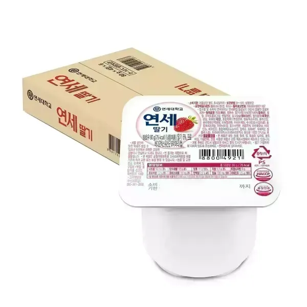 [내일도착] 연세 요거트 딸기 80g x 24개-모바일 11번가