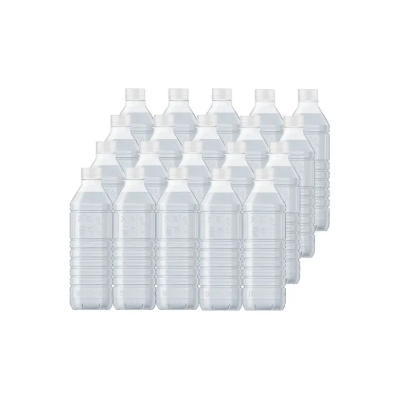 [지리산 물하나][딜크릿] 생수 지리산 물하나 무라벨 500ml X 80 : 롯데ON