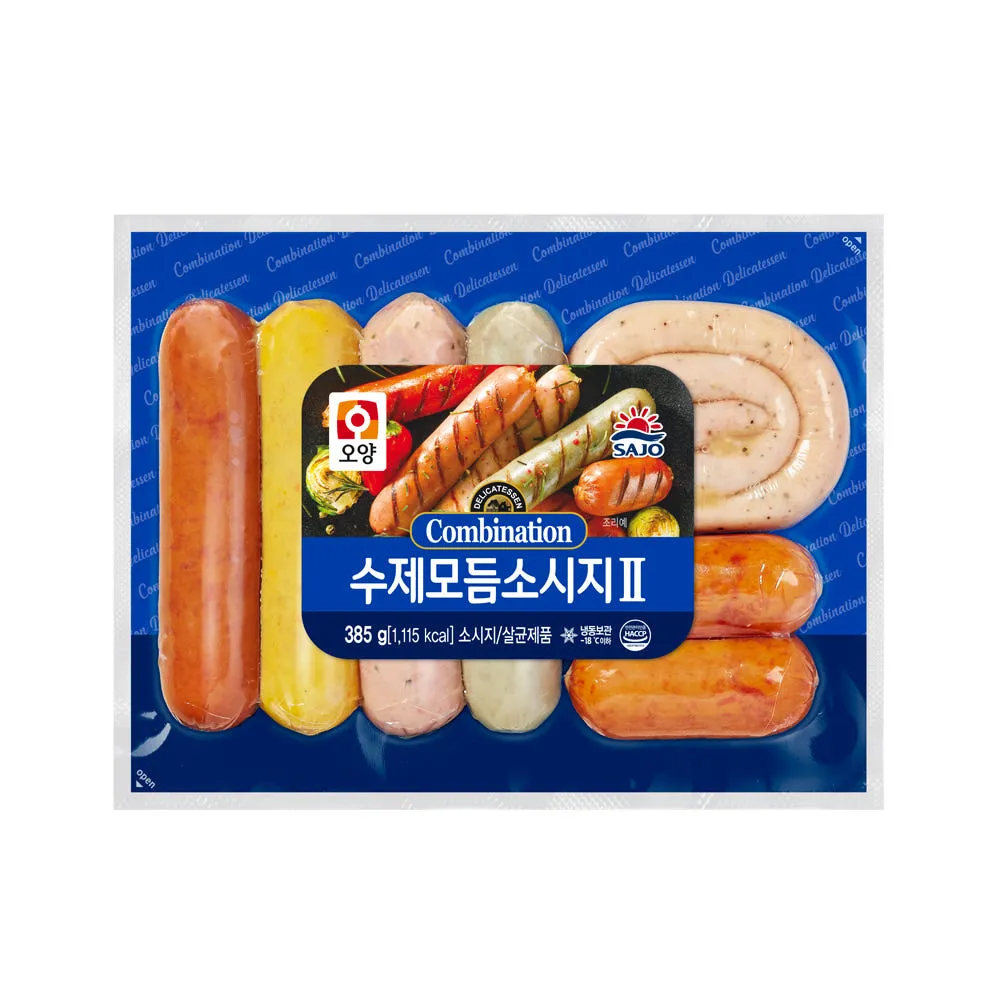 사조오양 수제 모듬 소시지 385g 2팩