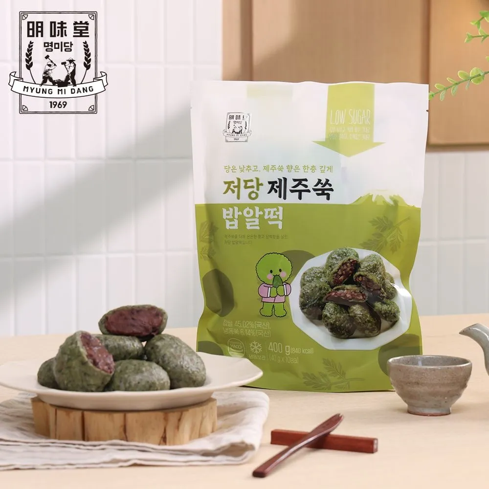 명미당 저당 제주쑥밥알떡 30개 : 롯데ON