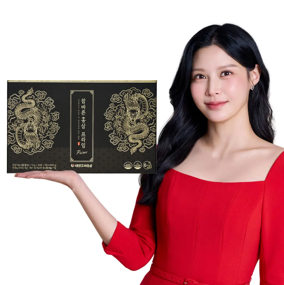 쪼민 참바른홍삼 프라임 60포 선물세트