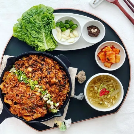 파절이 삼겹살 볶음밥 밀키트 2인분