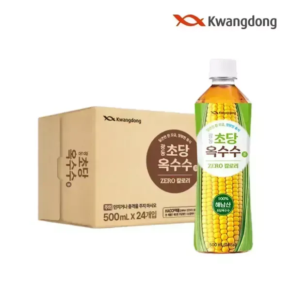 [T쇼페][본사직영] 광동 초당옥수수차 500ml 24입