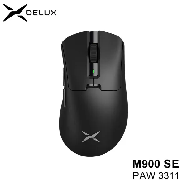 Delux M900 SE 무선 게이밍 마우스 12000DPI 63g