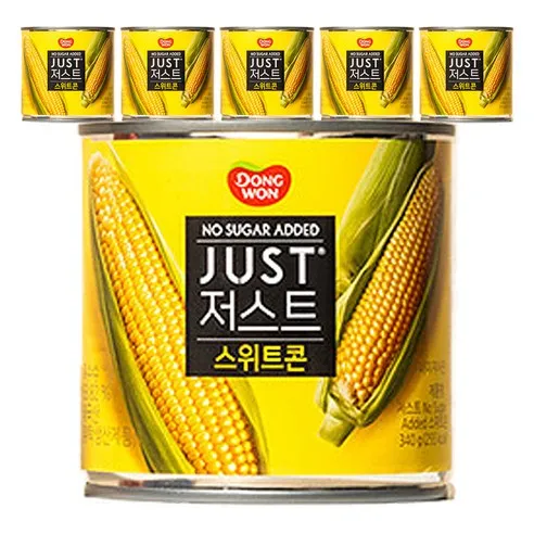 동원에프엔비 골든 스위트콘, 340g, 6개입 - 농산물통조림