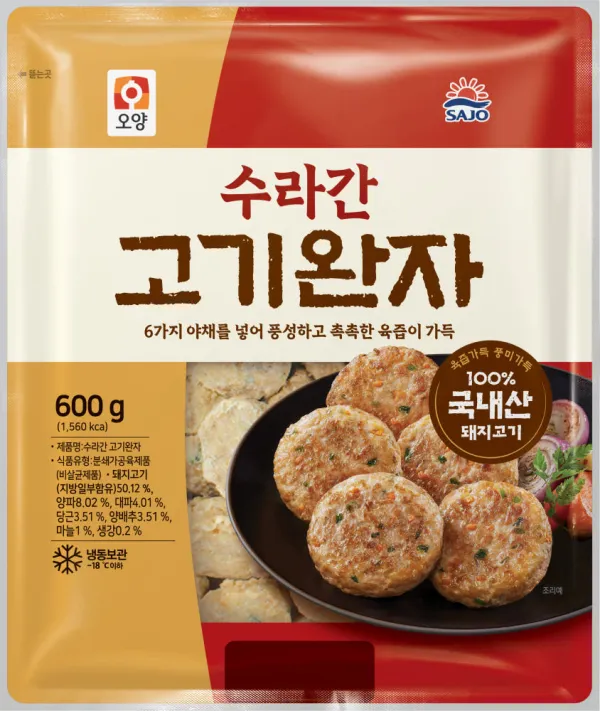사조오양 수라간 고기완자 600g