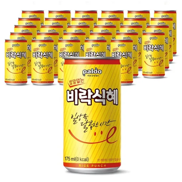 팔도 밥알없는 비락식혜, 175ml, 30개 - 식혜