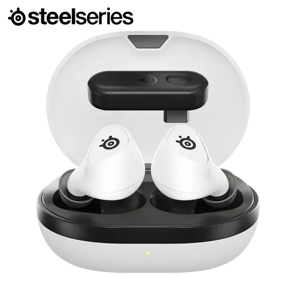 스틸시리즈 Arctis GameBuds White 게이밍 이어폰 무선