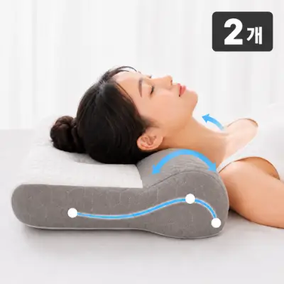 [헤브온] 목편한 숙면 경추 수면 베개