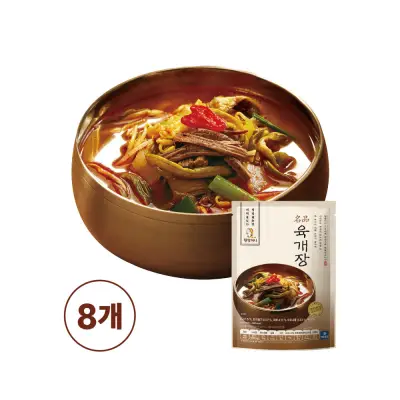[원할머니] 명품 육개장 600g X 8개