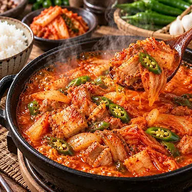[김찌찌개] 일등 맛 고기와 맛김치의 최고맛 510g | 톡딜