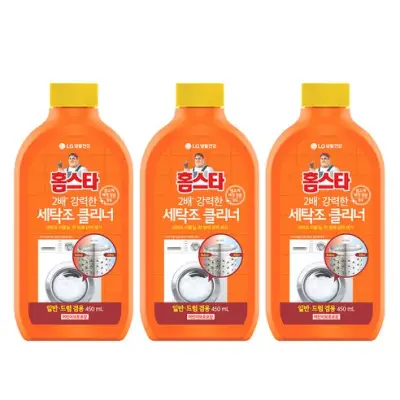 [홈스타] 퍼펙트 세탁조 클리너, 450ml, 3개