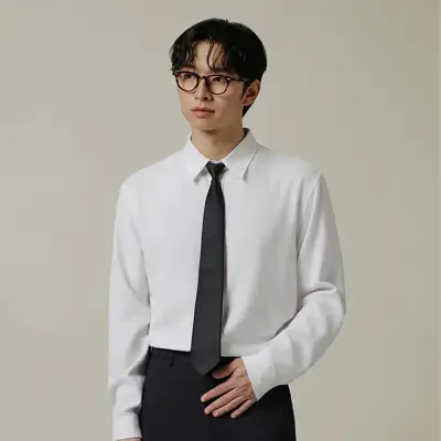 [N배송] 지오지아 남성 플란넬 셔츠