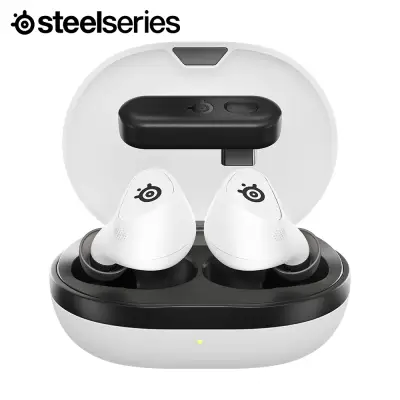 [스틸시리즈] Arctis GameBuds White 게이밍 이어폰 무선