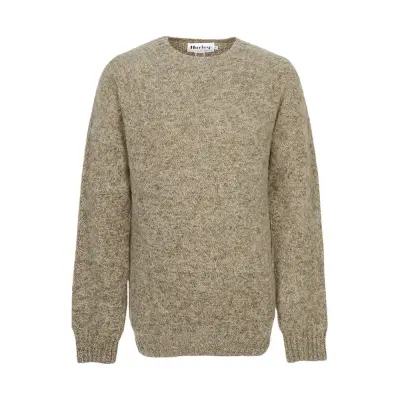 [할리] 오브 스코틀랜드 쉐기독 남성 니트 M3834 7 MUSHROOM PEBBLE