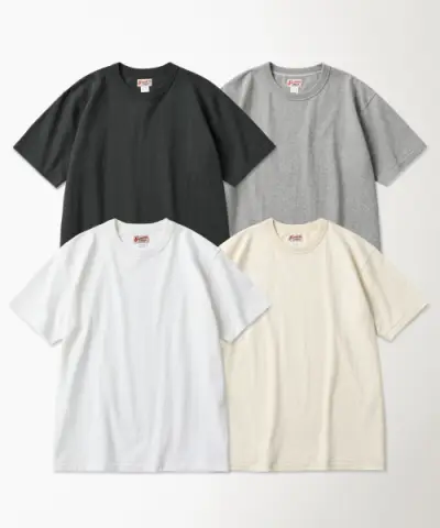 [브론슨] (BRONSON) Tompkins Loopwheeled Tubular Tee 4 Color