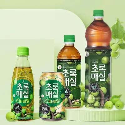 [초록매실] 스파클링 제로 350ml 20개/24캔 외 매실제로 골라담기(유/무라벨 랜덤발송)