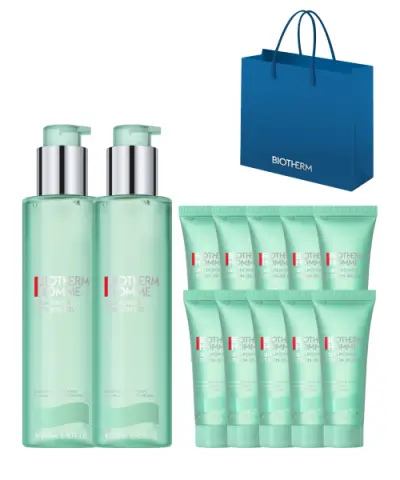 [비오템] (BIOTHERM) 아쿠아파워 올인원 200ml 듀오 세트 (+올인원 200ml 정품용량증정)