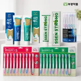 [부광약품] 시린메드 무색소/무보존제 시린이 잇몸질환 치약/칫솔 - 롯데홈쇼핑