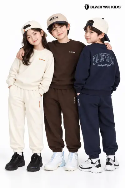 [블랙야크 키즈]26년가을신상 남여공용 착용감이좋은 상하복세트 등원룩