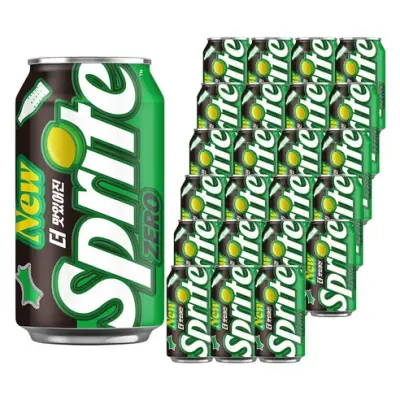 [스프라이트] 제로 사이다, 350ml, 24개 - 콜라