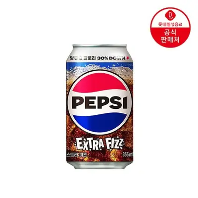 [롯데칠성][딜크릿] (본사직영) 펩시콜라 엑스트라피즈 355ml 48캔