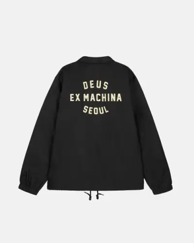 [데우스] 엑스 마키나(DEUS EX MACHINA) Seoul Coach Jacket_Black
