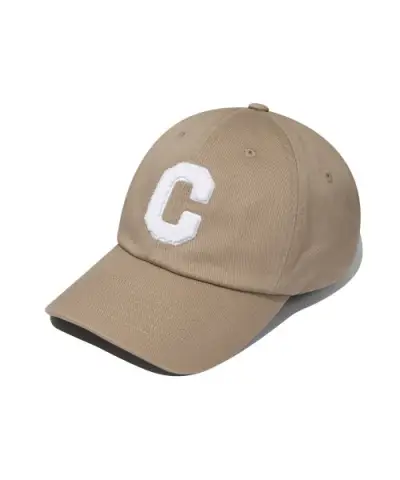 [커버낫] (COVERNAT) [스탠다드 핏] C 로고 B.B 캡 베이지