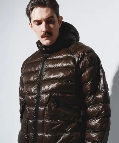 [칼라파타르] (KALAPATTHAR) AIR PADDED HOODED JACKET - TAUPE