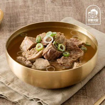 [체험팩] 진한 뼈없는 순살 소갈비탕 600g 1팩 무뼈 갈비탕 외 설날 국물요리