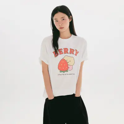[N배송][망그러진곰] 스파오 반팔 티셔츠 SPRLG25U03
