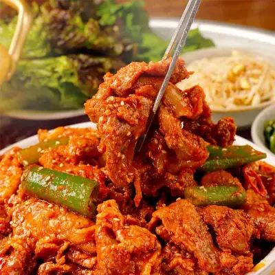 [참도깨비] 초량 기사식당 고추장 제육볶음 1kg 돼지 목전지 양념육