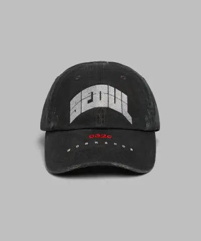 [032씨] (032C) (U) 서울 캡 워시드 블랙 SEOUL CAP WASHED BLACK