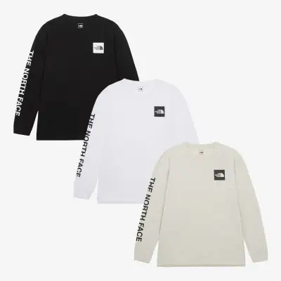 [노스페이스 공식] NT7TR59 TNF 코어 EX 긴팔 티셔츠 3종 택 1