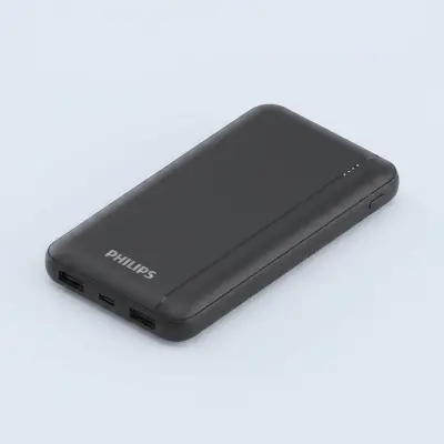 필립스 슬림 보조배터리, DLP1812PB, 10000mAh, PD 20W, 블랙, 1개 | 토스쇼핑