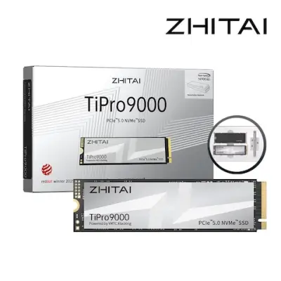 [YMTC] ZHITAI TiPro9000 M.2 NVMe SSD (나사킷,방열판포함)