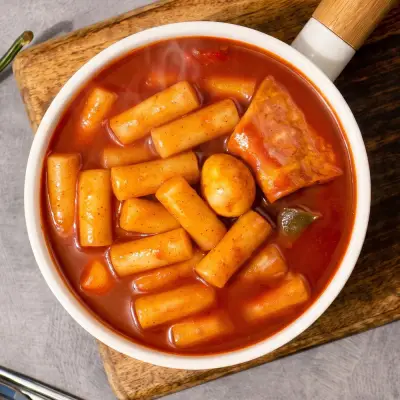 [떡대] 인생떡볶이 1440g (밀떡 300g 4개, 소스 60g 4개) 총8인분, 실온보관