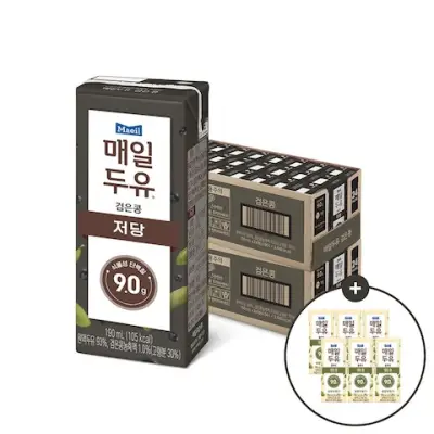 *매일두유 검은콩 190ml 48팩+99.9 플레인 6팩 증정