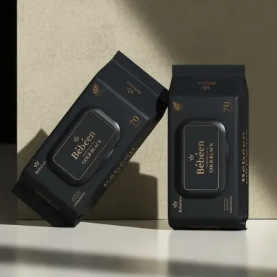 [두꺼운] 82g 골드 블랙 캡형 70매 20팩